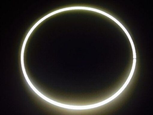 Moon Spin - High Reflective Hoop (White)