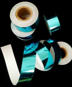 mirror tape aquamarine
