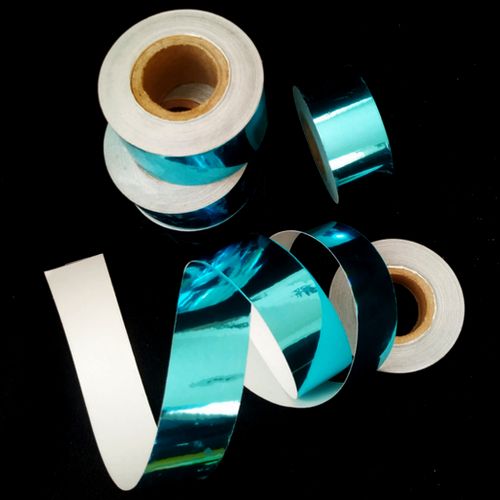 mirror tape aquamarine