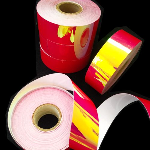 hot pink color changing tape