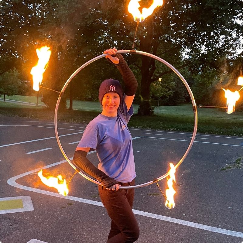 Hula Hoop Feuerreifen