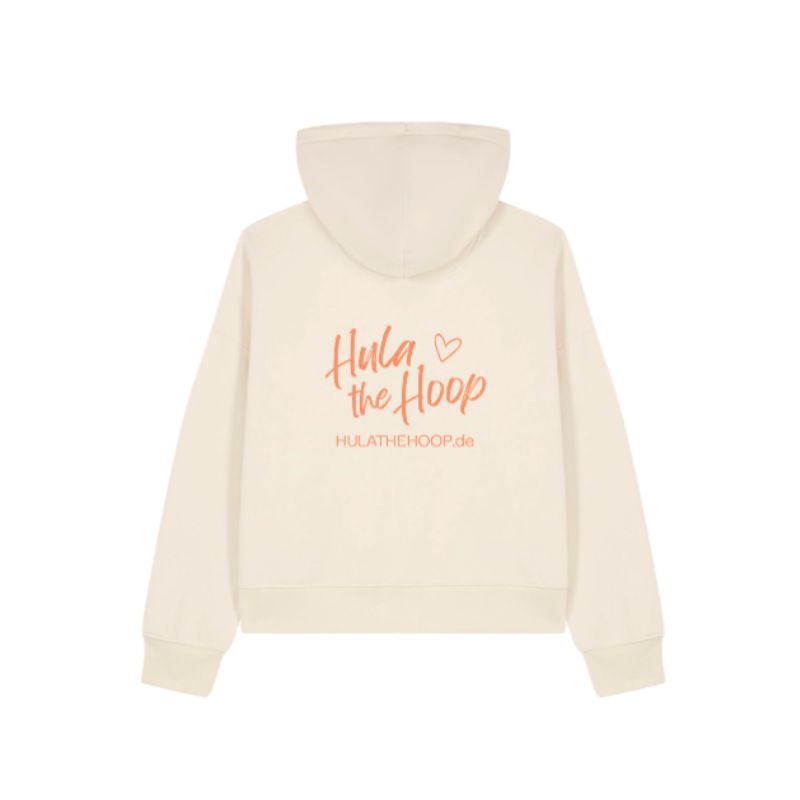 Organic Hoop-Passion Damen Zipper Hoodie – Bild 5