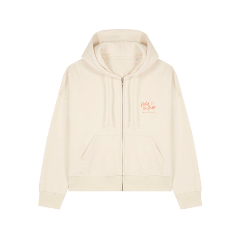 Organic Hoop-Passion Damen Zipper Hoodie – Bild 4