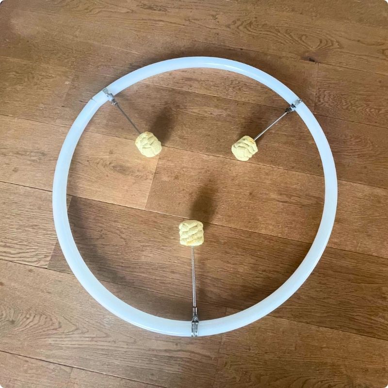 Fire Wick - Iso/Juggling Hoop (3-Docht) – Bild 2