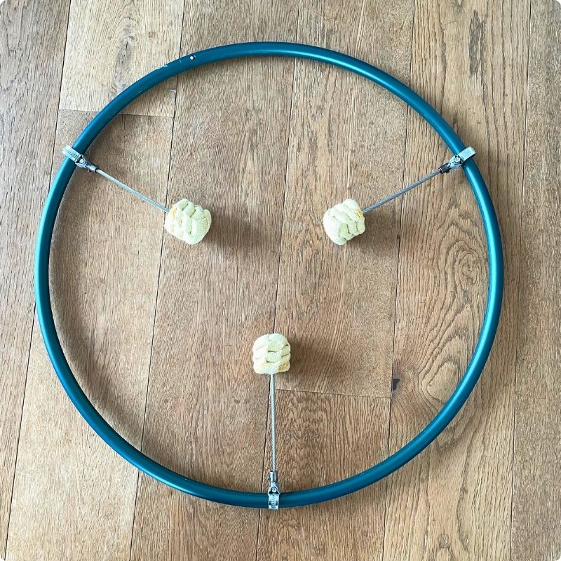 Fire Wick - Iso/Juggling Hoop (3-Docht)