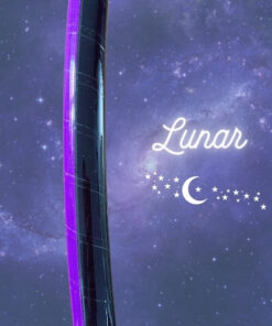 Lunar - 3M Scotchlite Reflective Hoop (Black/ Purple)